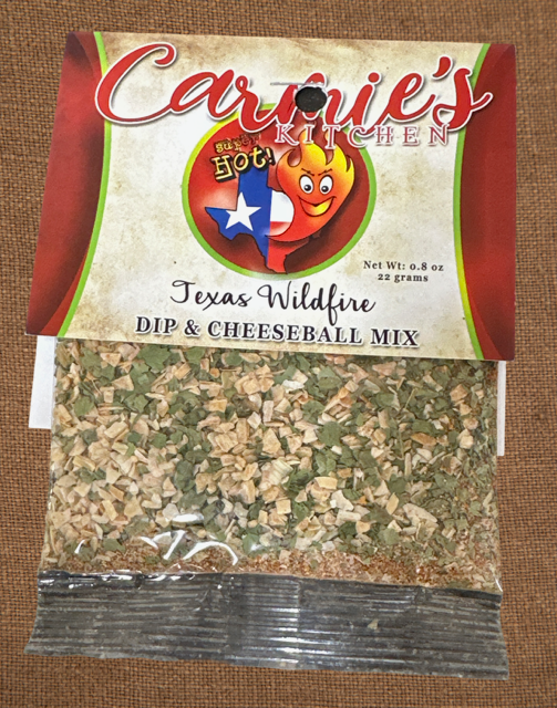 Texas Wildfire Dip & Cheeseball Mix