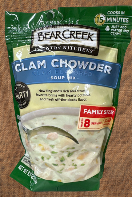 Clam Chowder Soup Mix