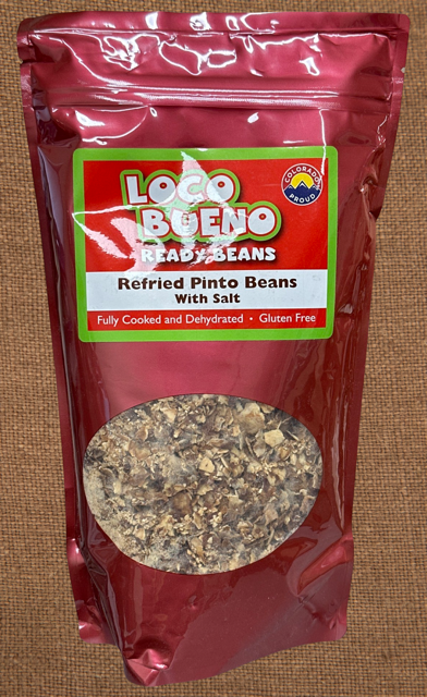 Refried Pinto Beans with Salt