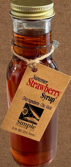 Summer Strawberry Syrup