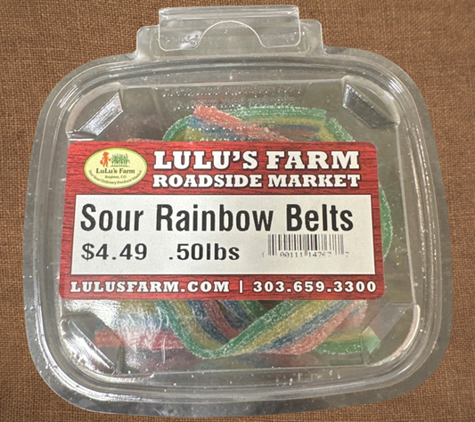 Sour Rainbow Belts