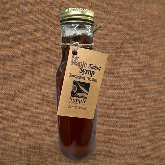 Wild Maple Walnut Syrup