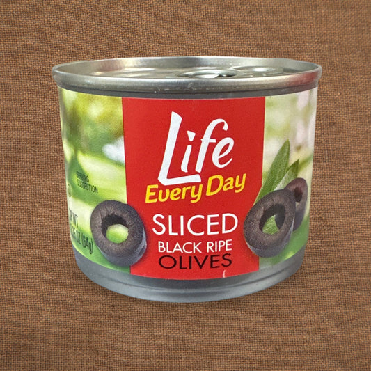 Sliced Black Ripe Olives